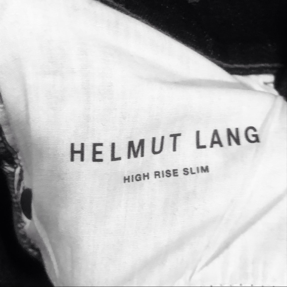Helmut lang high rise slim Womens Jeans 27x32 - Picture 2 of 8